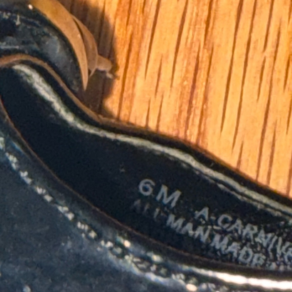 Franco Sarto Black Platform Shoes with Silver Buckle (6) - Picture 7 of 7